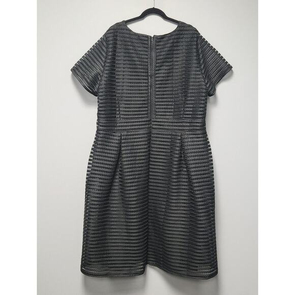 Boohoo Full Skirted Prom Midi Dress Women's 24 Black NWT Plus Boutique Lined Net - Picture 5 of 14